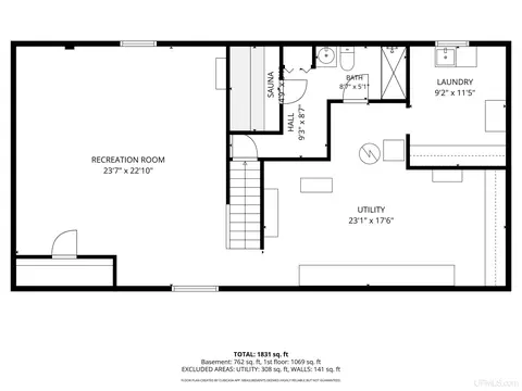 Floorplan - 1750 Cindy, Ishpeming, MI 49849 photo 2 of 3