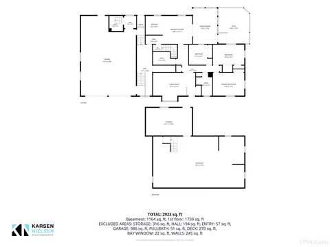 Floorplan - n8766 Peter White Road, Deerton, MI 49822 photo 1 of 3