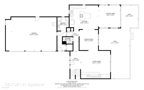 Floorplan - 7492 River, Flushing, MI 48433 photo 2 of 4