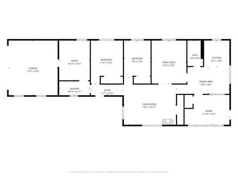 Floorplan - 362 Beech, Gladwin, MI 48624 photo 1 of 1