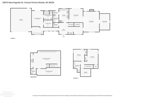 Floorplan - 20675 Morningside, Grosse Pointe, MI 48236 photo 4 of 4