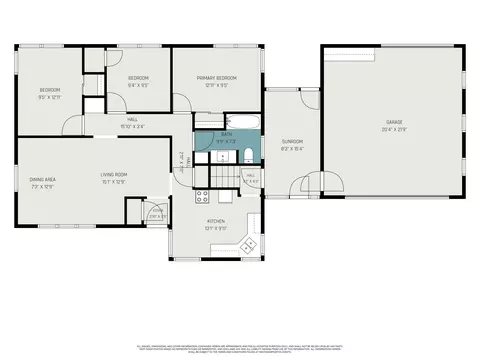 Floorplan - 8155 Corunna, Flint, MI 48532 photo 1 of 2