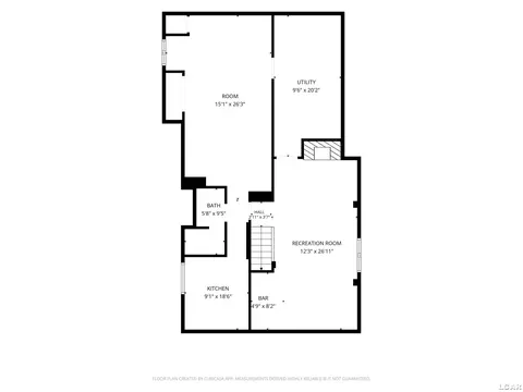 Floorplan - 817 Outer, Tecumseh, MI 49286 photo 1 of 3