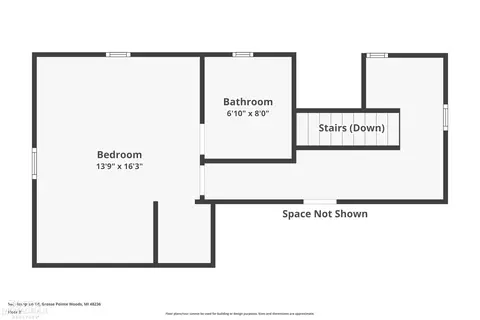 Floorplan - 580 Hampton, Grosse Pointe Woods, MI 48236 photo 3 of 5