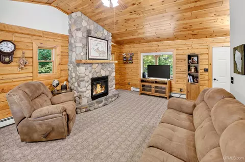 Living - 1223 Cooper Lk, Ishpeming, MI 49849 photo 2 of 3