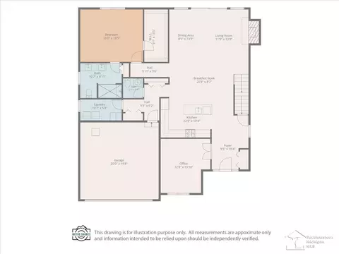 Floorplan - 26835 Celtic, Flat Rock, MI 48134 photo 1 of 3