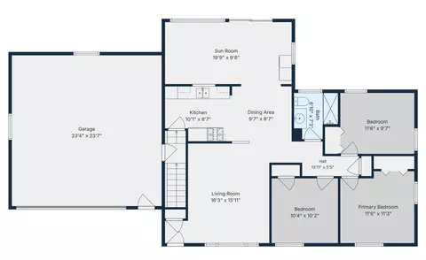 Floorplan - 4442 Cherrytree, Flint, MI 48507 photo 1 of 2