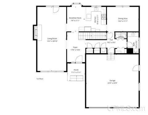 Floorplan - 1515 Glenwood, Ishpeming, MI 49849 photo 1 of 3