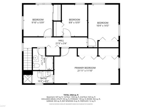 Floorplan - 4333 Post, Flint, MI 48532 photo 3 of 3