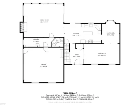 Floorplan - 4333 Post, Flint, MI 48532 photo 2 of 3