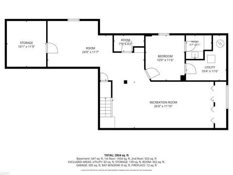 Floorplan - 4333 Post, Flint, MI 48532 photo 1 of 3