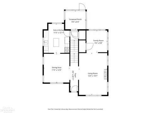 Floorplan - 245 Ridgemont, Grosse Pointe Farms, MI 48236 photo 1 of 4