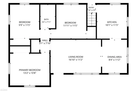 Floorplan - 4802 4802 12 Ml, Bancroft, MI 48414 photo 1 of 2