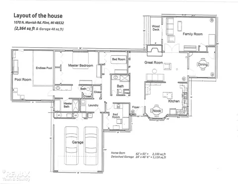 Floorplan - 1070 N Morrish, Flint, MI 48532 photo 1 of 1
