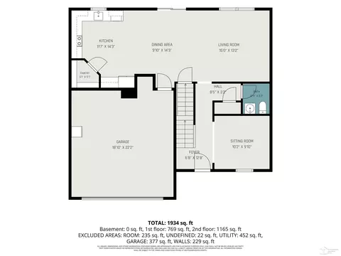 Floorplan - 7820 Kreps, Monroe, MI 48162 photo 2 of 3
