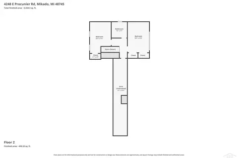 Floorplan - 4248 Procunier, Mikado, MI 48745 photo 3 of 3