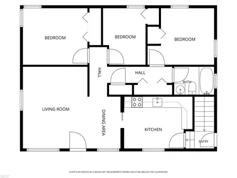 Floorplan - 3922 Hogarth, Flint, MI 48532 photo 4 of 6