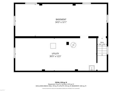 Floorplan - 3922 Hogarth, Flint, MI 48532 photo 1 of 6