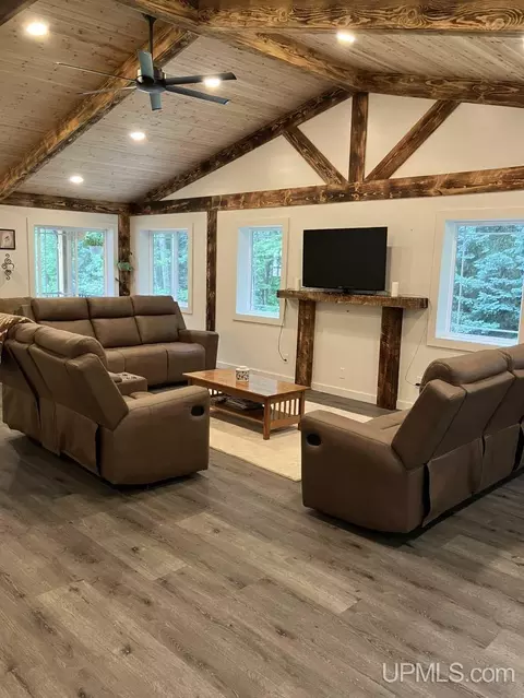 Living - n3395 Raspberry Lane, Munising, MI 49862 photo 1 of 2