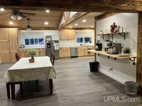 Kitchen - n3395 Raspberry Lane, Munising, MI 49862 photo 3 of 3