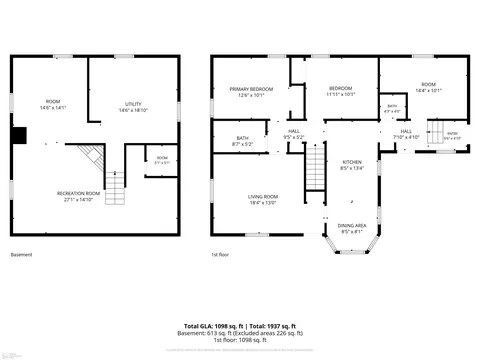 Floorplan - 3283 E Dodge, Clio, MI 48420 photo 1 of 1