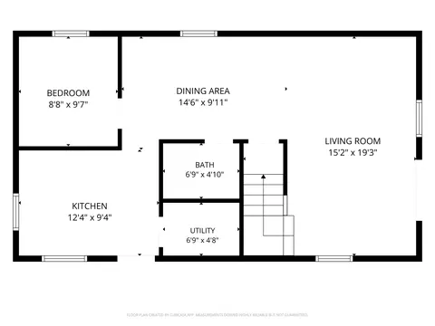 Floorplan - 2176 Jefferson, Harrison, MI 48625 photo 1 of 3