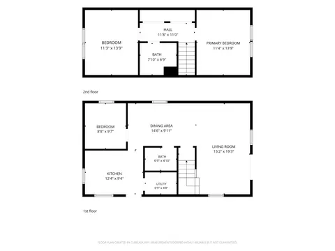 Floorplan - 2176 Jefferson, Harrison, MI 48625 photo 3 of 3