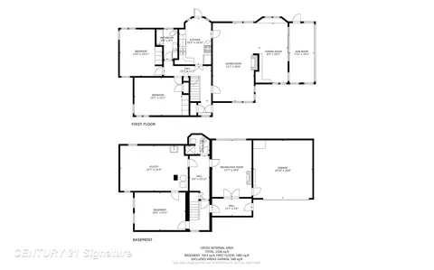 Floorplan - 1702 Overhill, Flint, MI 48503 photo 1 of 4