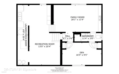 Floorplan - 4350 Captains, Flint, MI 48507 photo 3 of 3