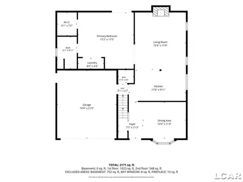 Floorplan - 868 Watson, Saline, MI 48176 photo 3 of 4
