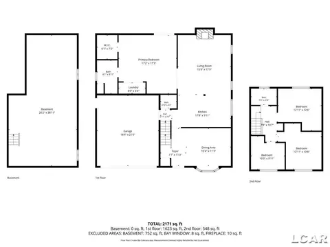 Floorplan - 868 Watson, Saline, MI 48176 photo 4 of 4