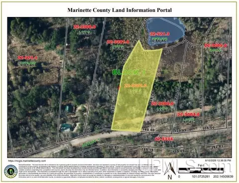 1 24 Acres Steffen, Pembine T-wi, WI 54156