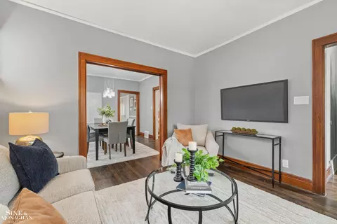 Living - 1445 Lakepointe, Grosse Pointe Park, MI 48230 photo 3 of 8