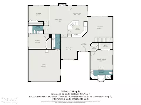 Floorplan - 4127 Split Rail, Fenton, MI 48430 photo 1 of 2