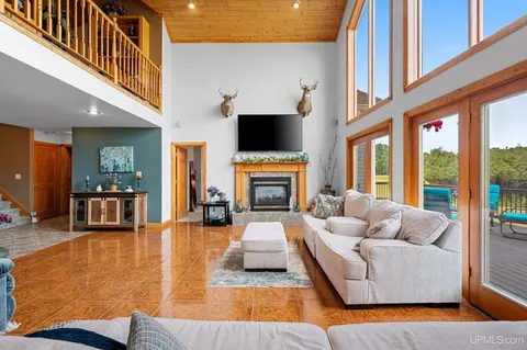 Living - W1677 Orchard, Wilson, MI 49896 photo 3 of 6
