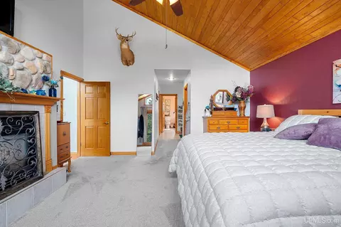 Bedroom - W1677 Orchard, Wilson, MI 49896 photo 2 of 4