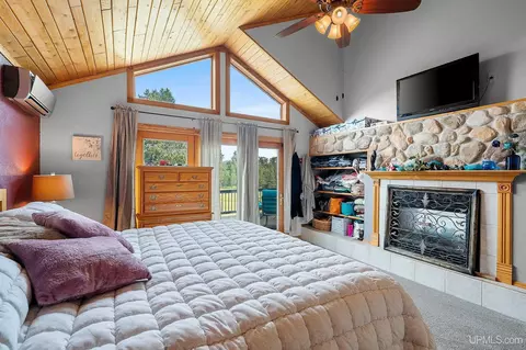 Bedroom - W1677 Orchard, Wilson, MI 49896 photo 3 of 4
