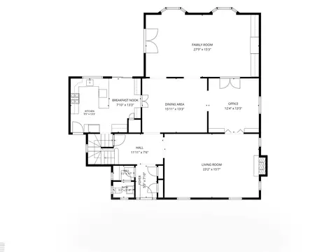 Floorplan - 1024 Buckingham, Grosse Pointe Park, MI 48230 photo 1 of 2