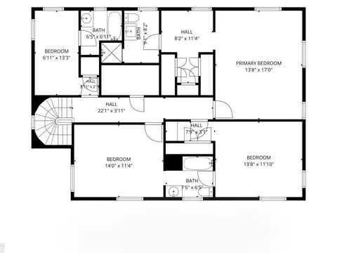 Floorplan - 1024 Buckingham, Grosse Pointe Park, MI 48230 photo 2 of 2