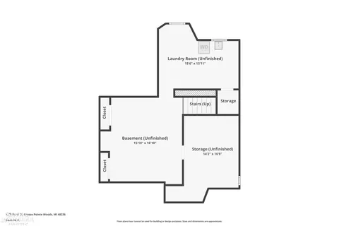 Floorplan - 1575 Ford, Grosse Pointe Woods, MI 48236 photo 3 of 4
