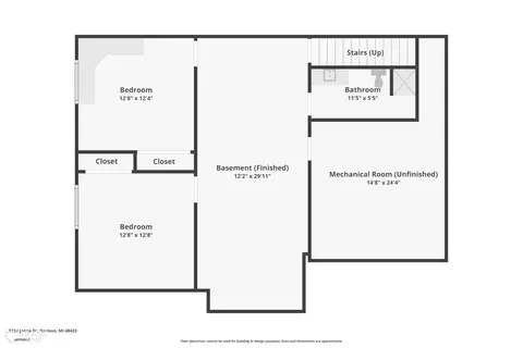 Floorplan - 1137 Jenna, Davison, MI 48423 photo 2 of 3