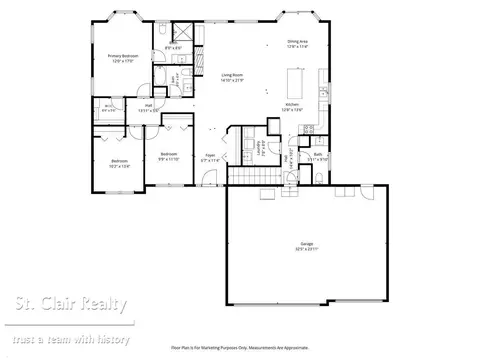 Floorplan - 1243 S River Pt, Saint Clair, MI 48079 photo 1 of 1
