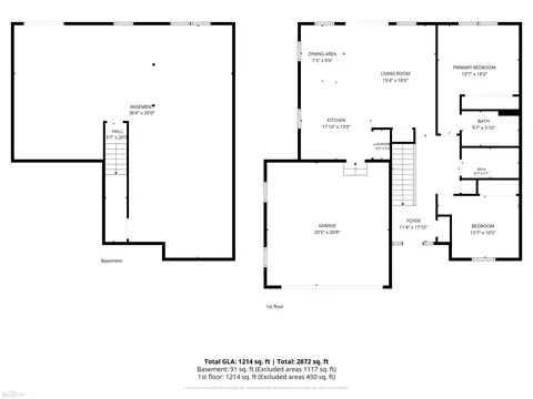 Floorplan - 615 Pineview, Belding, MI 48809 photo 1 of 1