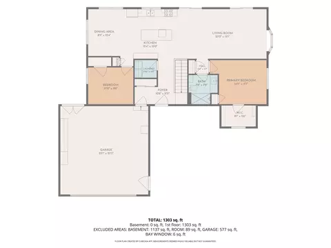 Floorplan - 5889 Raymond, Gladwin, MI 48624 photo 1 of 3
