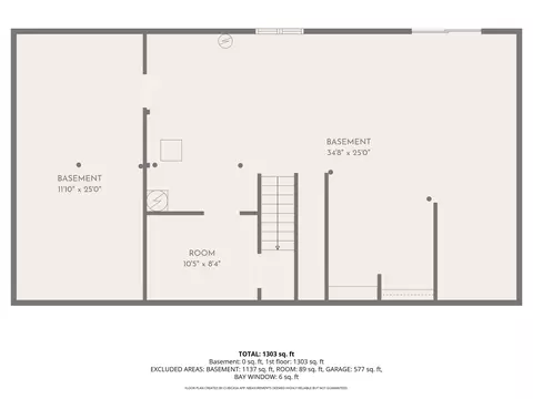 Floorplan - 5889 Raymond, Gladwin, MI 48624 photo 2 of 3