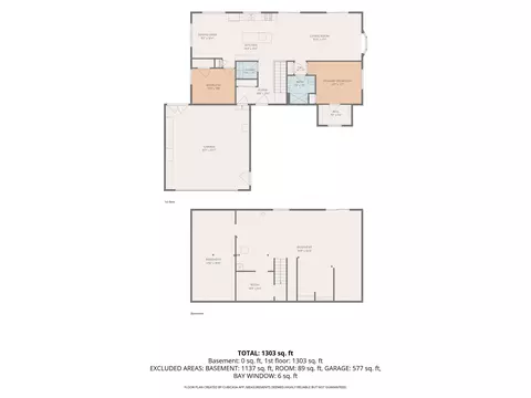Floorplan - 5889 Raymond, Gladwin, MI 48624 photo 3 of 3
