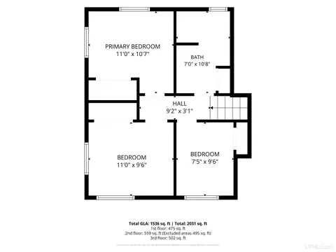 Floorplan - 1735 Rosewood, Ishpeming, MI 49849 photo 2 of 4