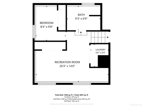 Floorplan - 1735 Rosewood, Ishpeming, MI 49849 photo 3 of 4