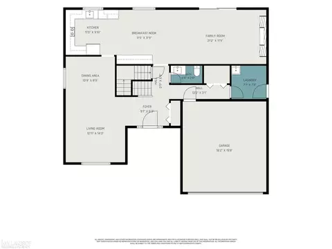 Floorplan - 46500 Meadow, Macomb, MI 48044 photo 1 of 3