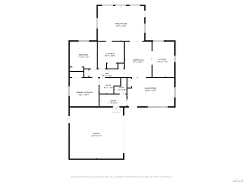 Floorplan - 972 Gettysburg, Adrian, MI 49221 photo 2 of 3